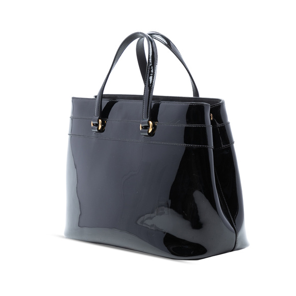 Pre-Loved Gucci Patent Bright Bit Satchel - Picture 2 of 7